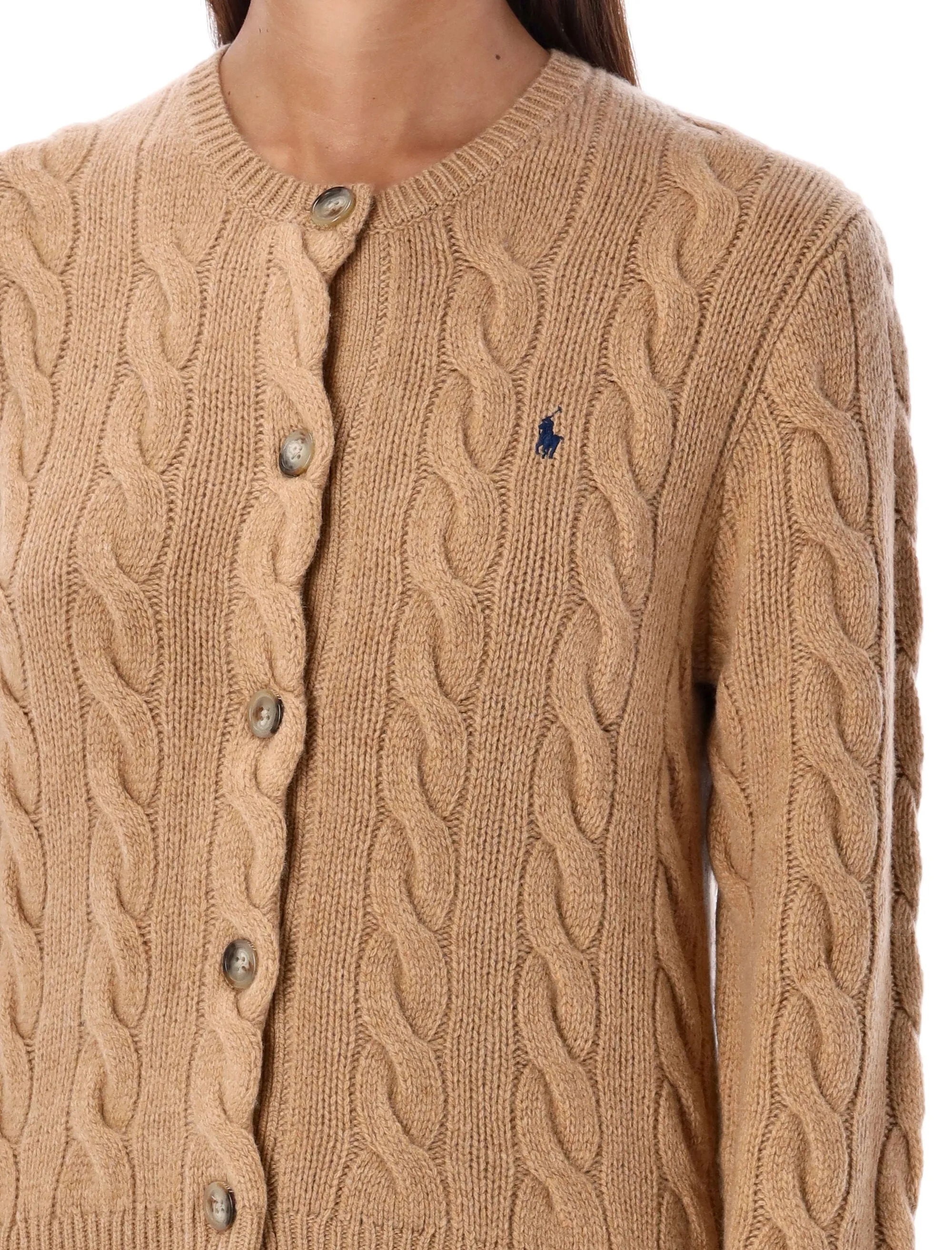 CABLE-KNIT CARDIGAN sold by Lord & Taylor product image thumbnail 3