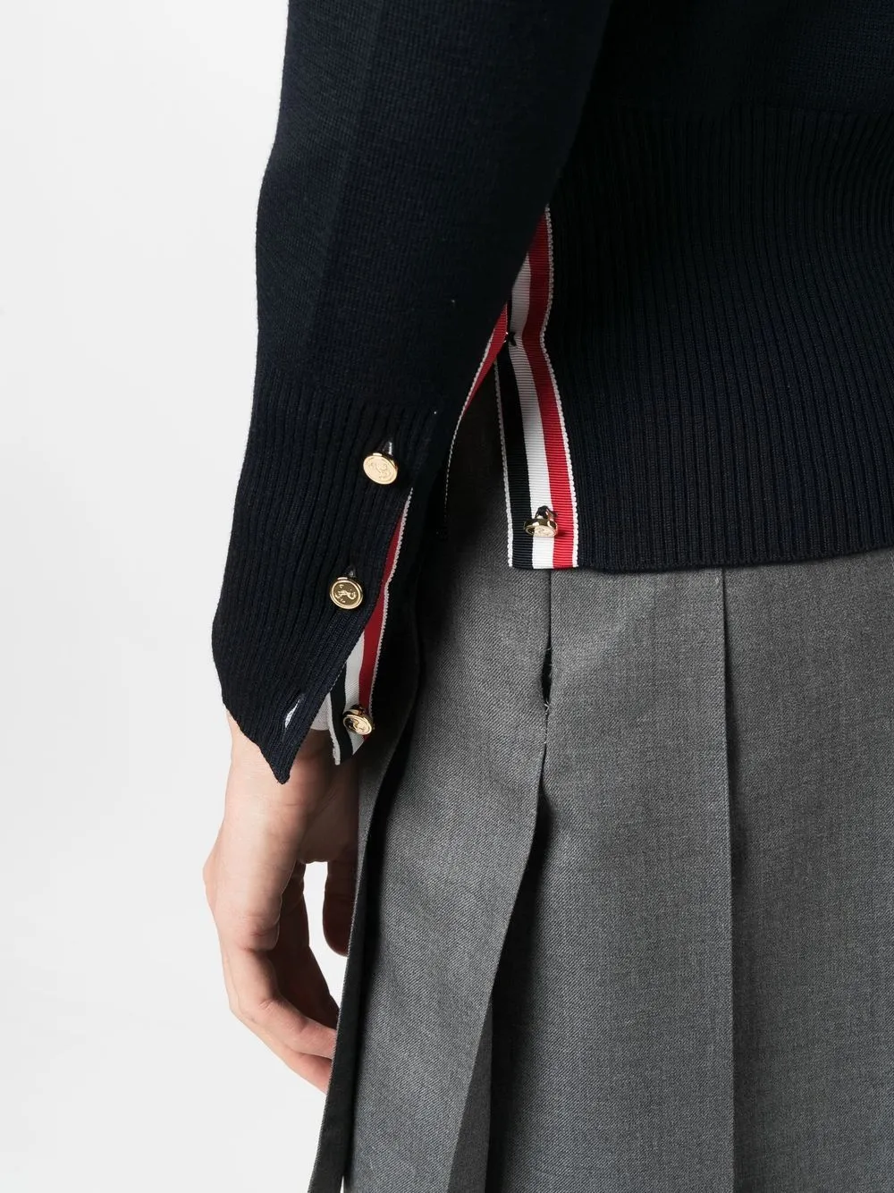 4BAR WOOL CARDIGAN sold by Lord & Taylor product image thumbnail 3