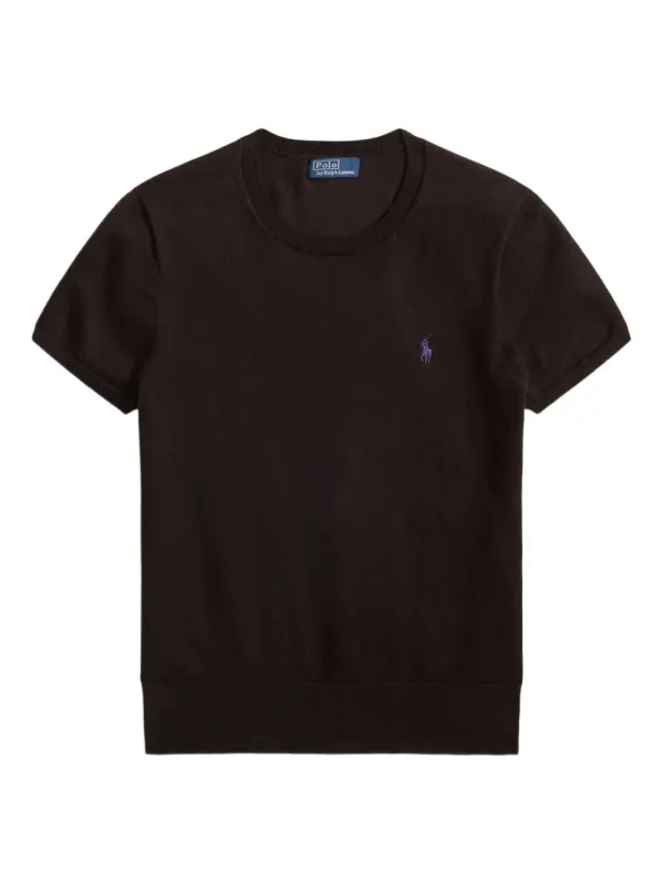 CREW-NECK TOP WITH SHORT SLEEVES sold by Lord & Taylor