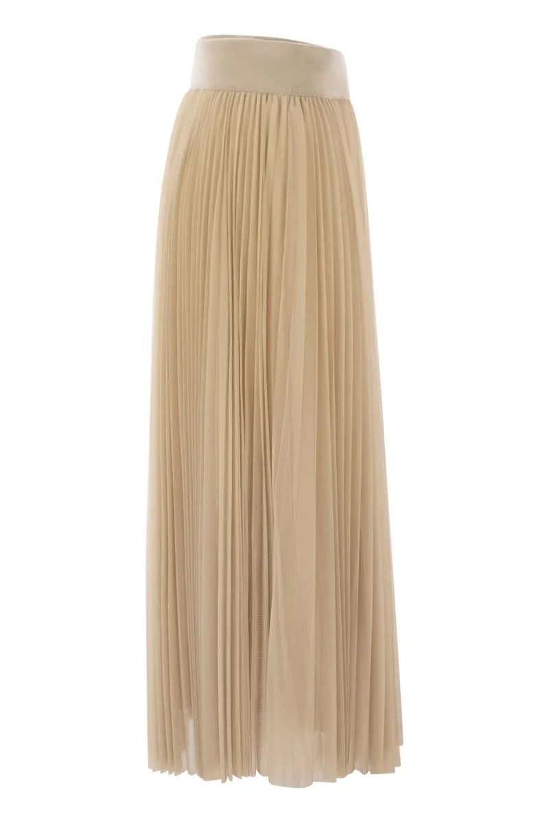 PLEATED MID-LENGTH SKIRT sold by Lord & Taylor product image thumbnail 3