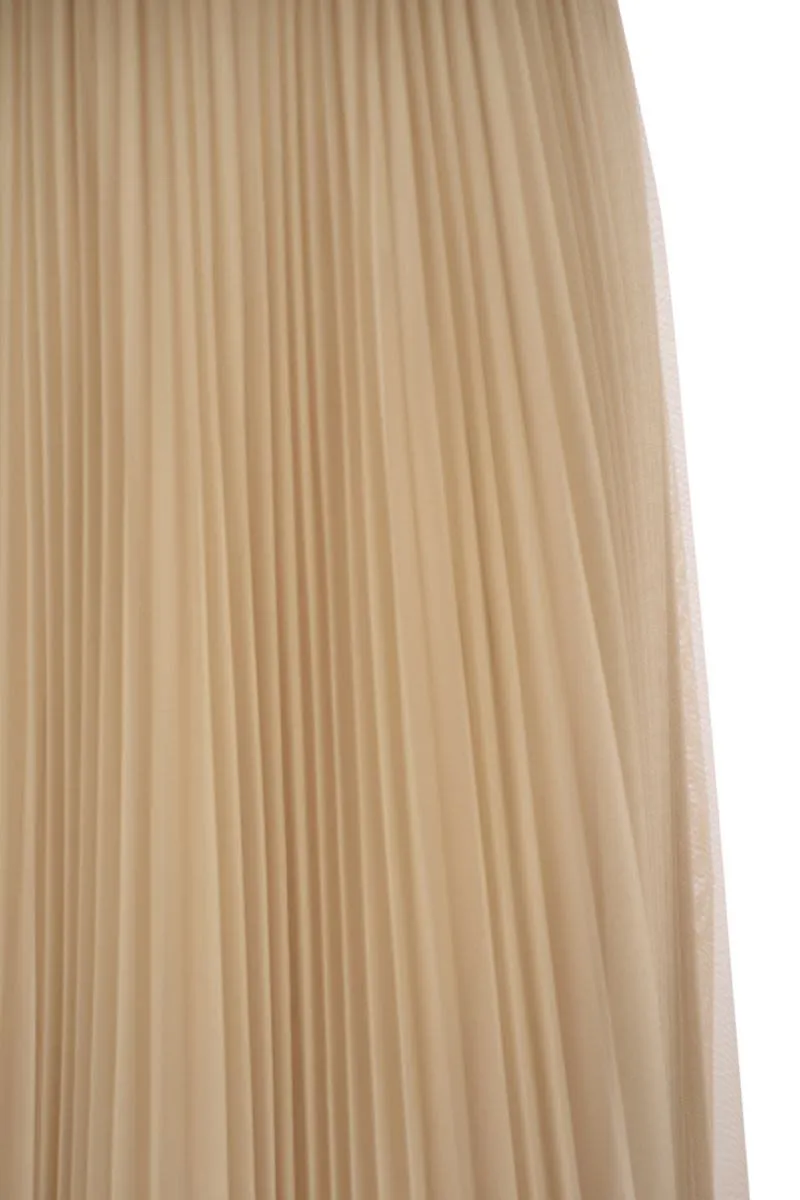 PLEATED MID-LENGTH SKIRT sold by Lord & Taylor product image thumbnail 4