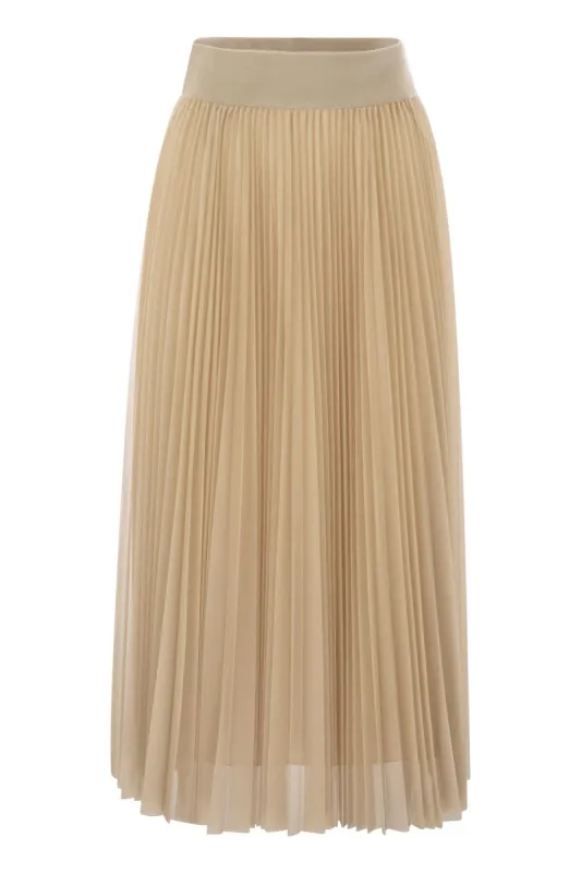 PLEATED MID-LENGTH SKIRT sold by Lord & Taylor
