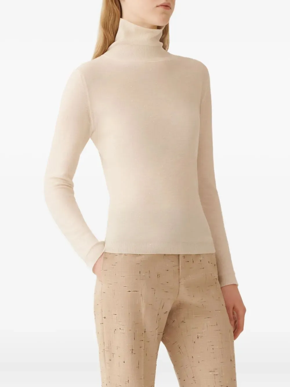 SEQUIN-ADORNED TURTLENECK SWEATER sold by Lord & Taylor product image thumbnail 3
