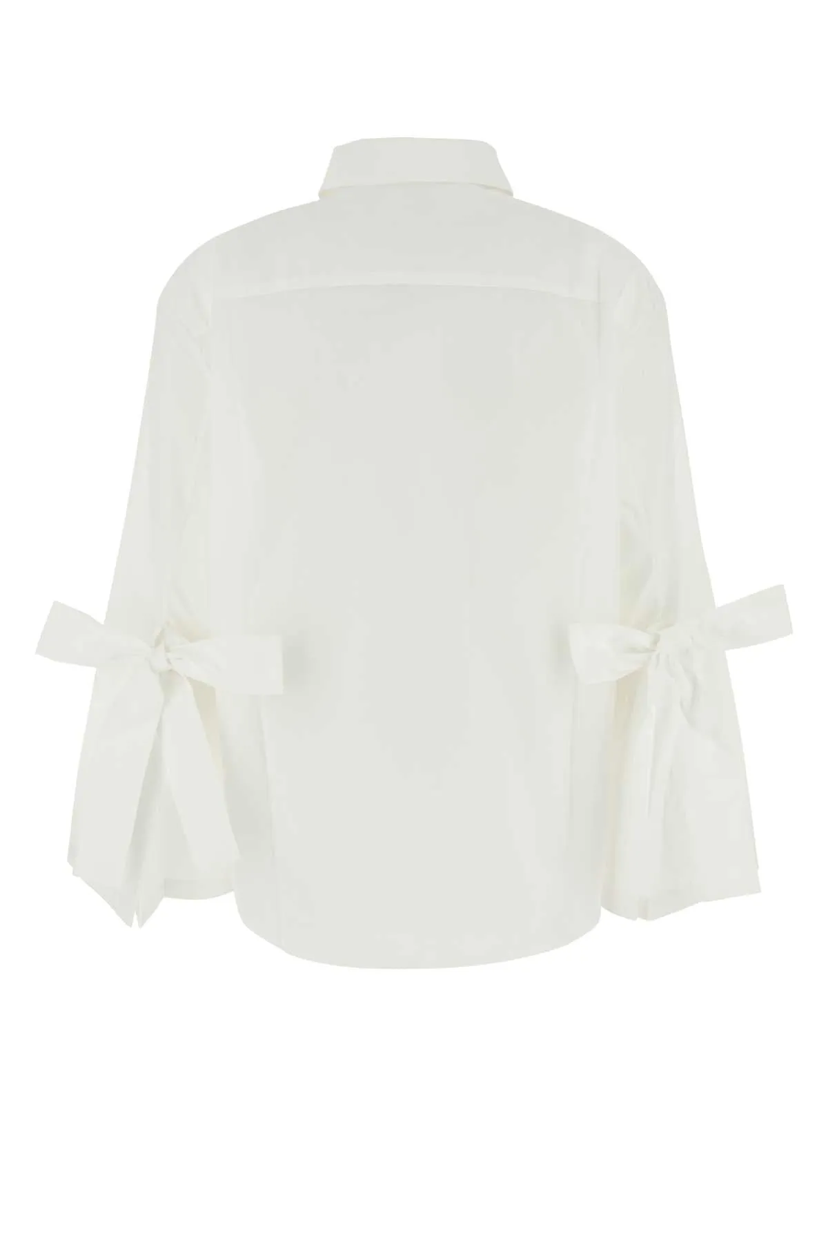 WHITE POPLIN OVERSIZE BRIDGET SHIRT sold by Lord & Taylor product image thumbnail 2