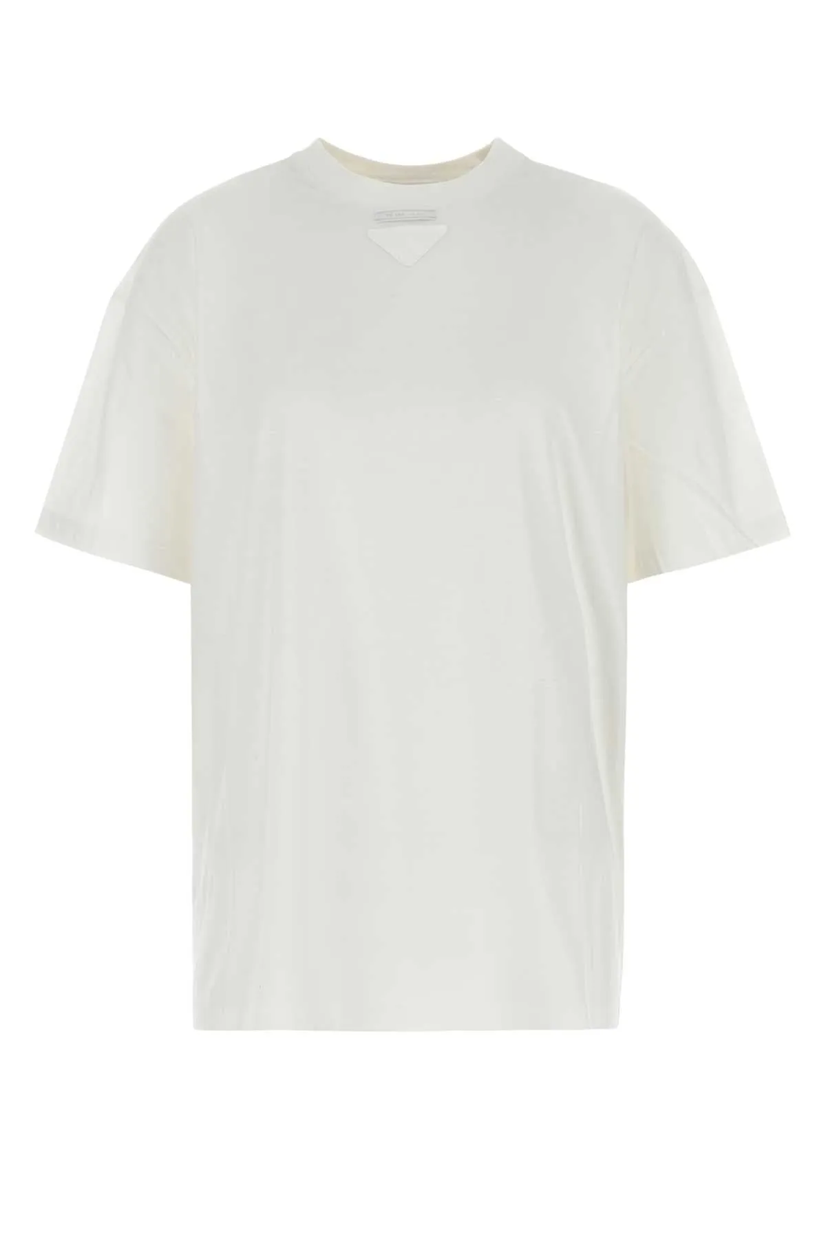 WHITE COTTON OVERSIZE T-SHIRT sold by Lord & Taylor