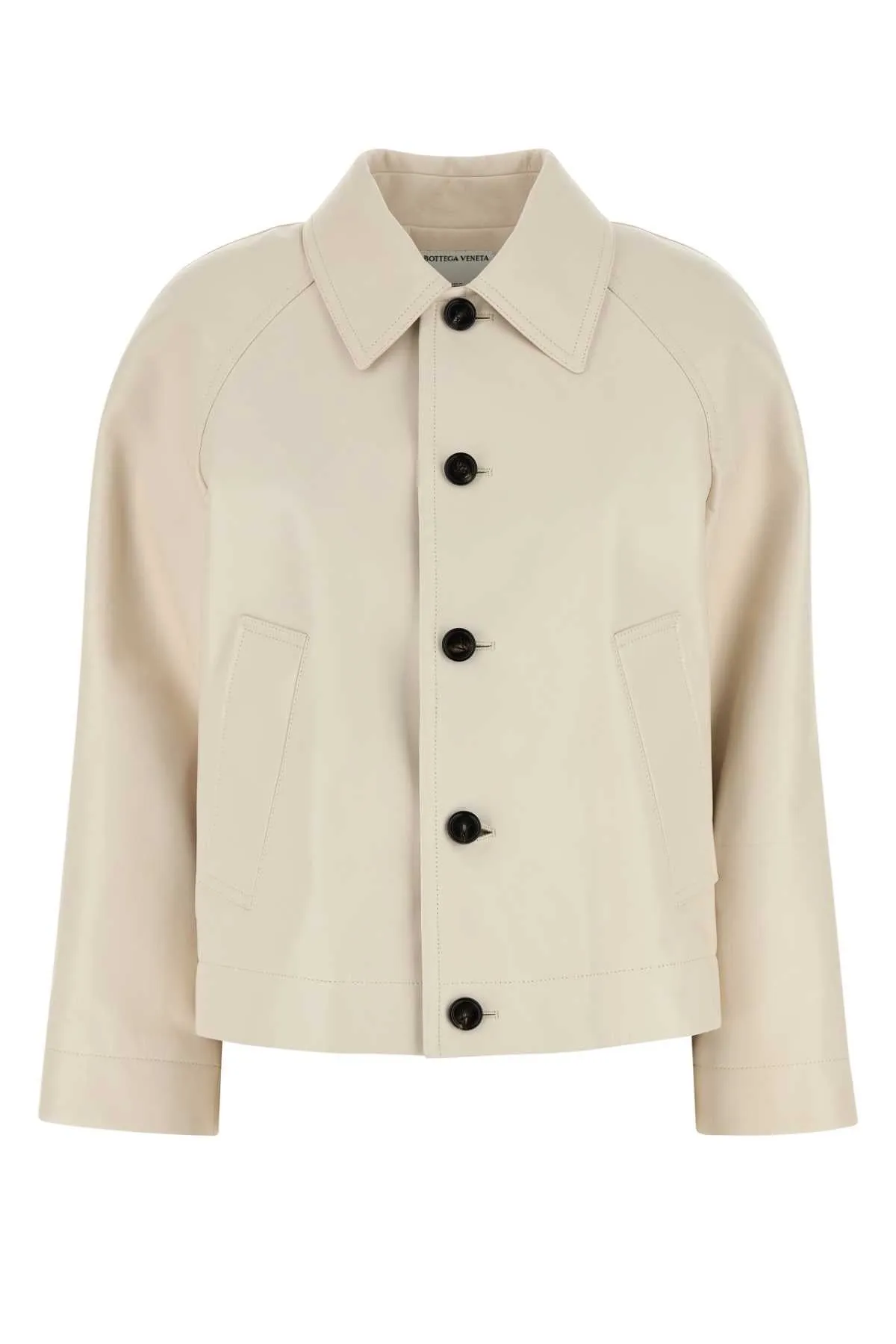 IVORY LEATHER JACKET sold by Lord & Taylor