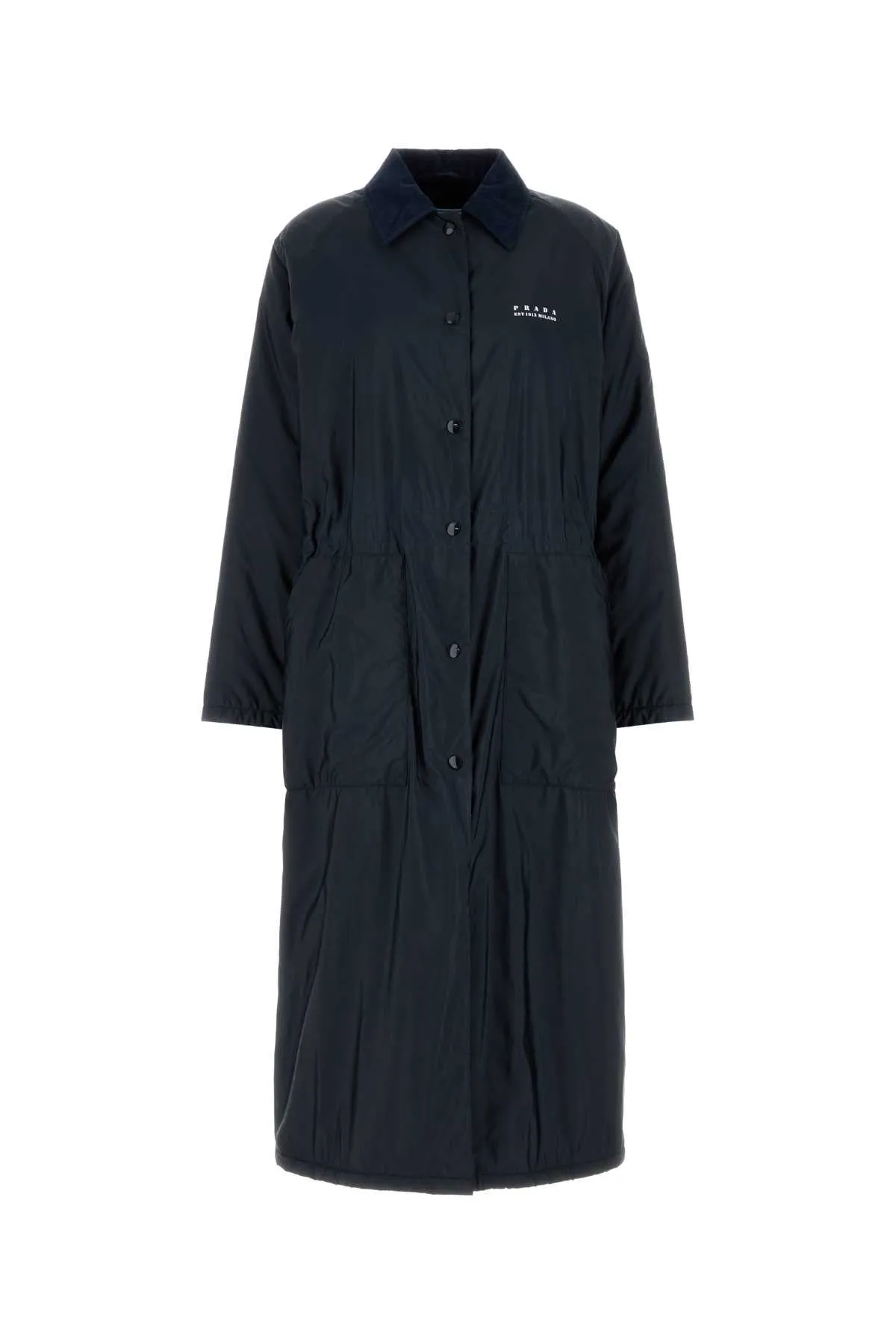 MIDNIGHT BLUE RE-NYLON TRENCH COAT sold by Lord & Taylor