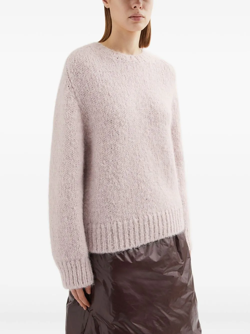 LIGHT PINK MOHAIR BLEND SWEATER sold by Lord & Taylor product image thumbnail 3