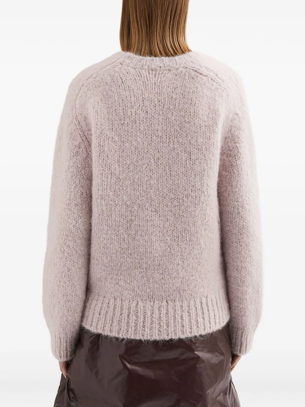 LIGHT PINK MOHAIR BLEND SWEATER sold by Lord & Taylor product image thumbnail 2