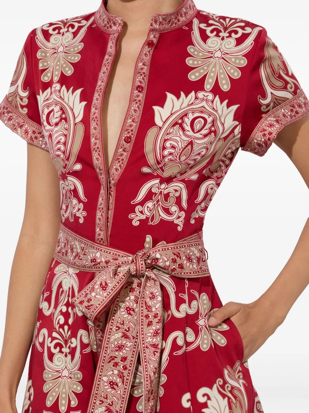 LUCY COTTON SHORT ROMPER sold by Lord & Taylor product image thumbnail 3