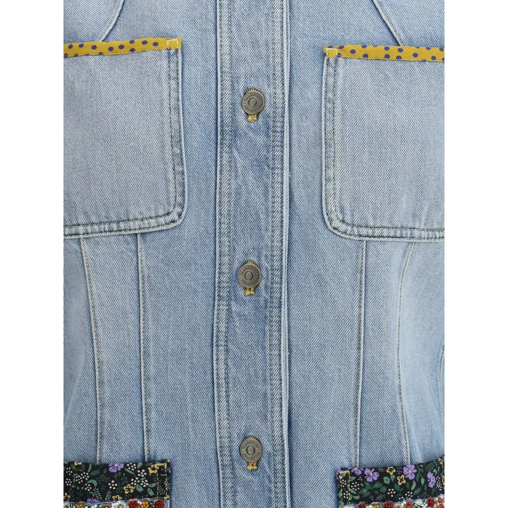 Denim Jacket with embroidery sold by Lord & Taylor product image thumbnail 3