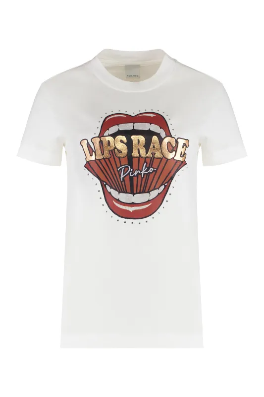 COTTON CREW-NECK T-SHIRT sold by Lord & Taylor