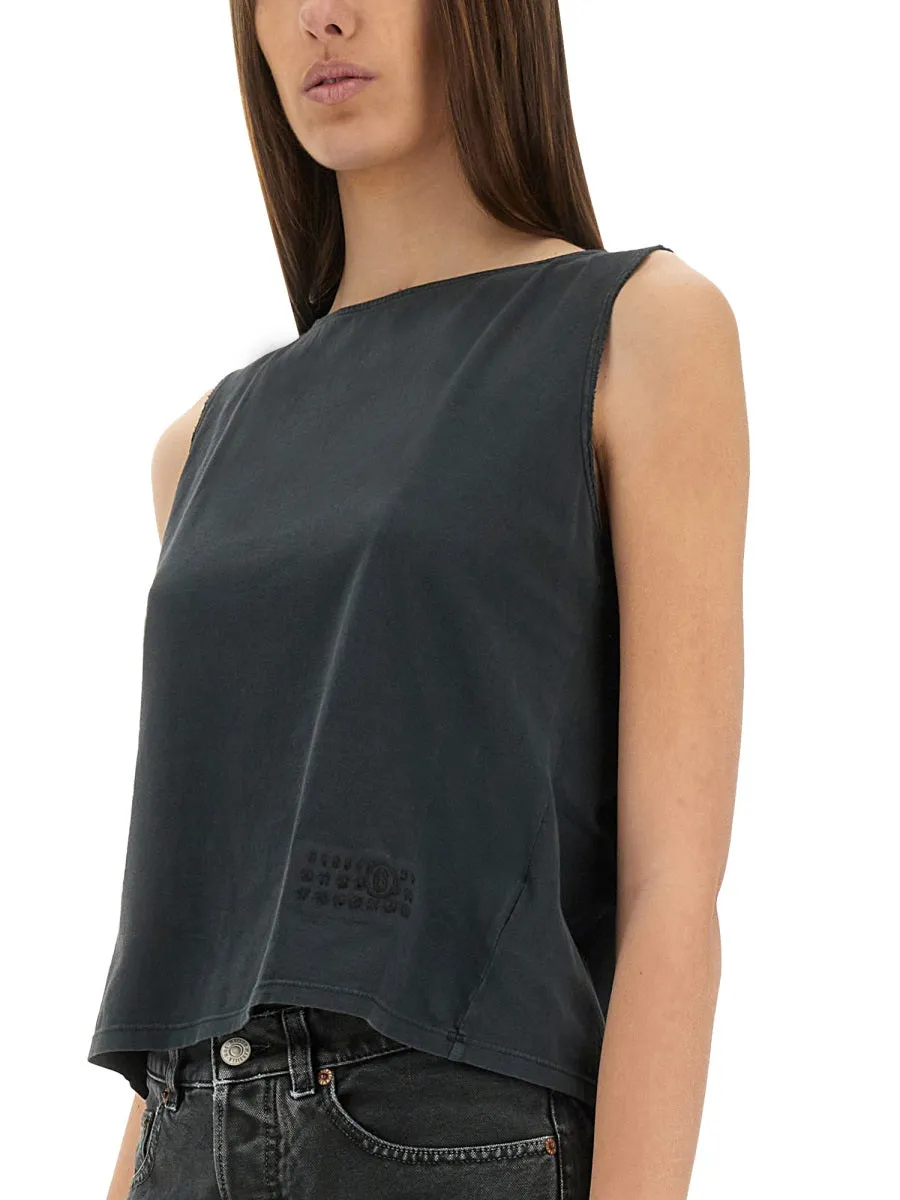 COTTON TANK TOP sold by Lord & Taylor product image thumbnail 4