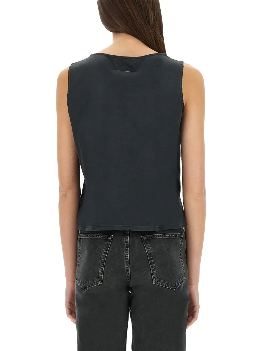 COTTON TANK TOP sold by Lord & Taylor product image thumbnail 3