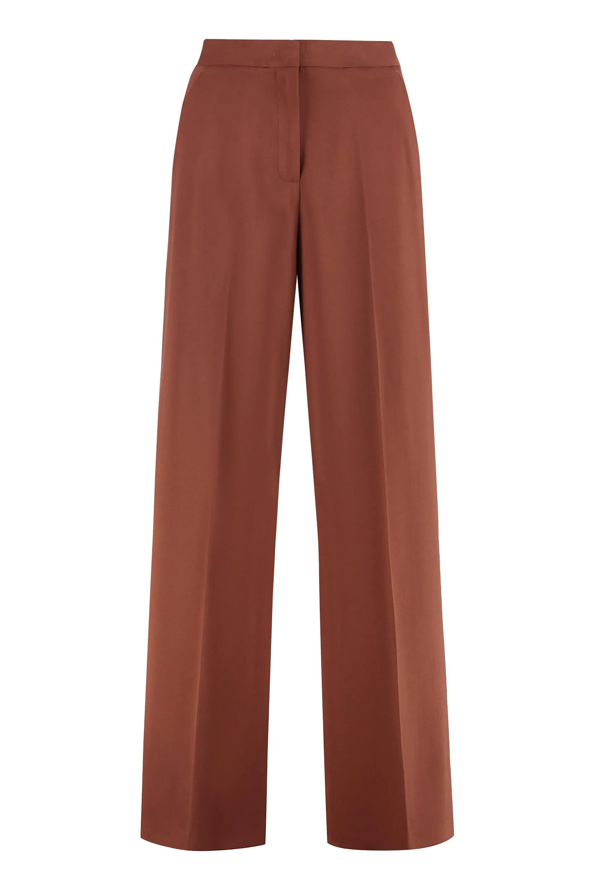 PERGAMINO HIGH-WAIST WIDE-LEG TROUSERS sold by Lord & Taylor
