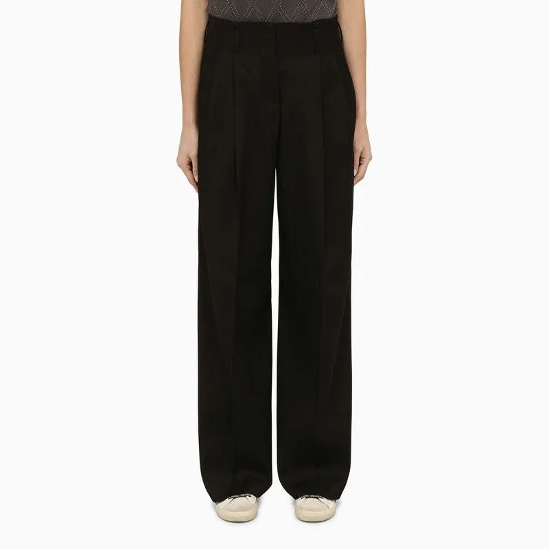 WOOL WIDE-LEG TROUSERS sold by Lord & Taylor