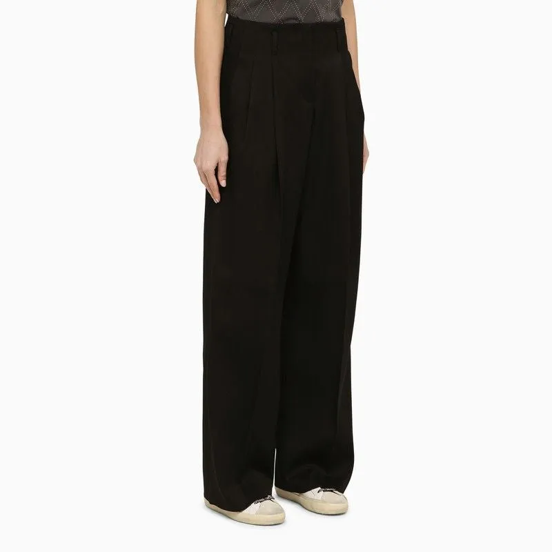 WOOL WIDE-LEG TROUSERS sold by Lord & Taylor product image thumbnail 3