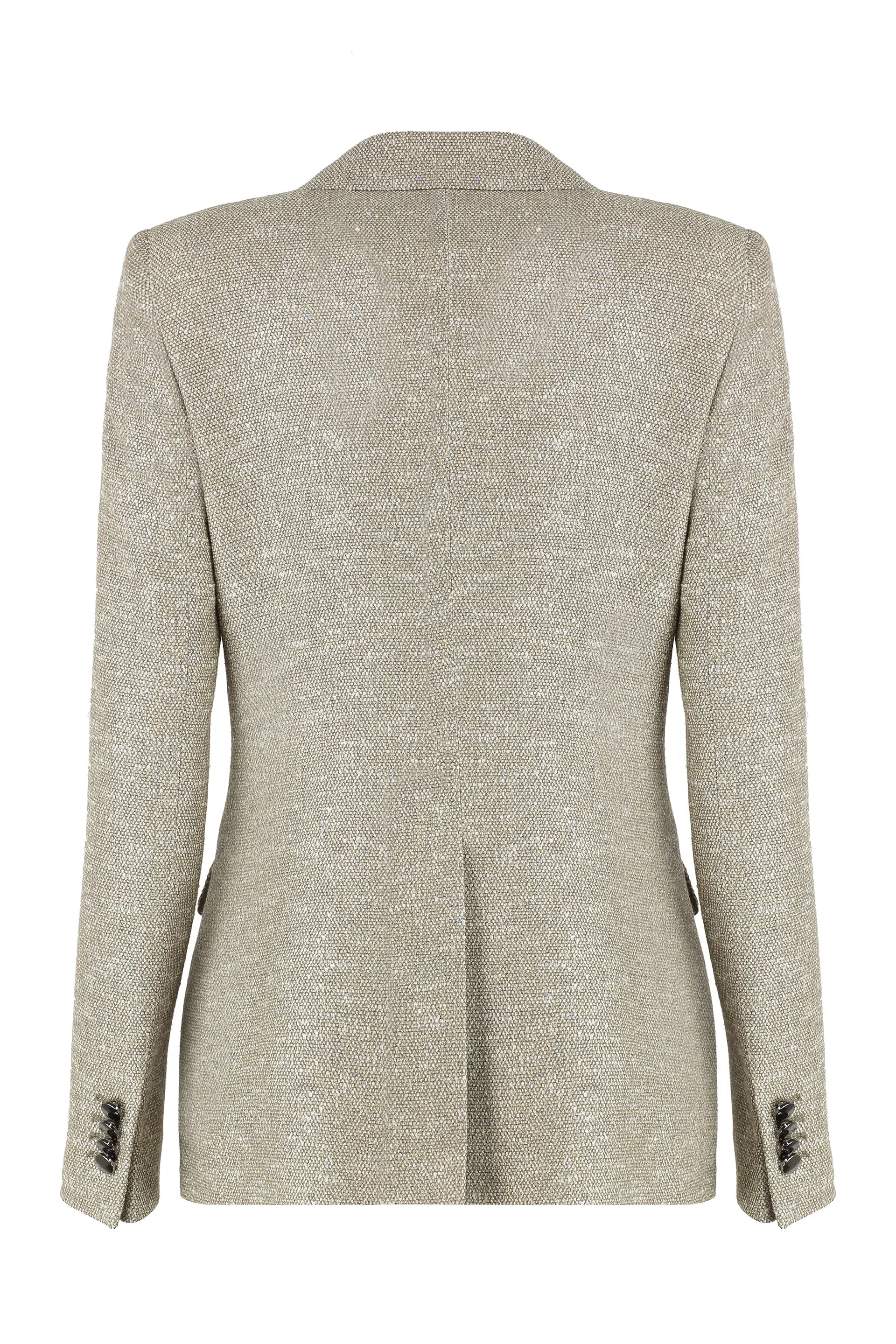 SINGLE-BREASTED ONE BUTTON JACKET sold by Lord & Taylor