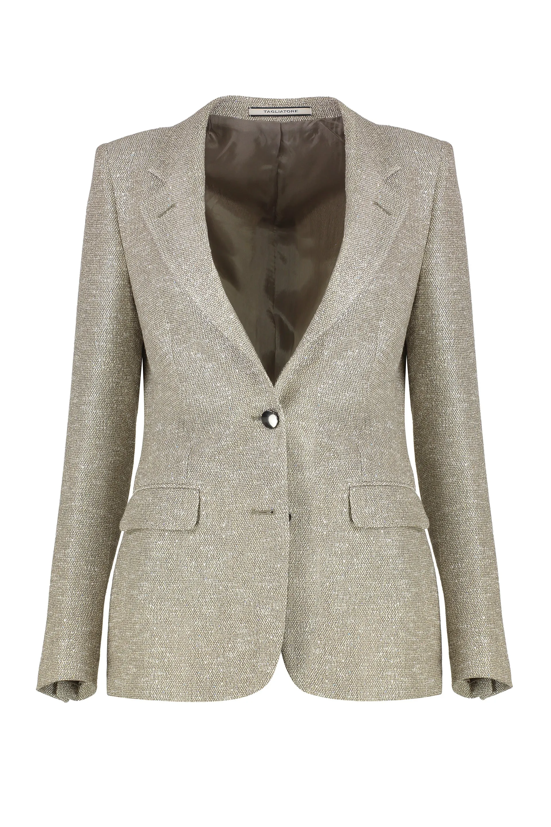 SINGLE-BREASTED ONE BUTTON JACKET sold by Lord & Taylor product image thumbnail 2