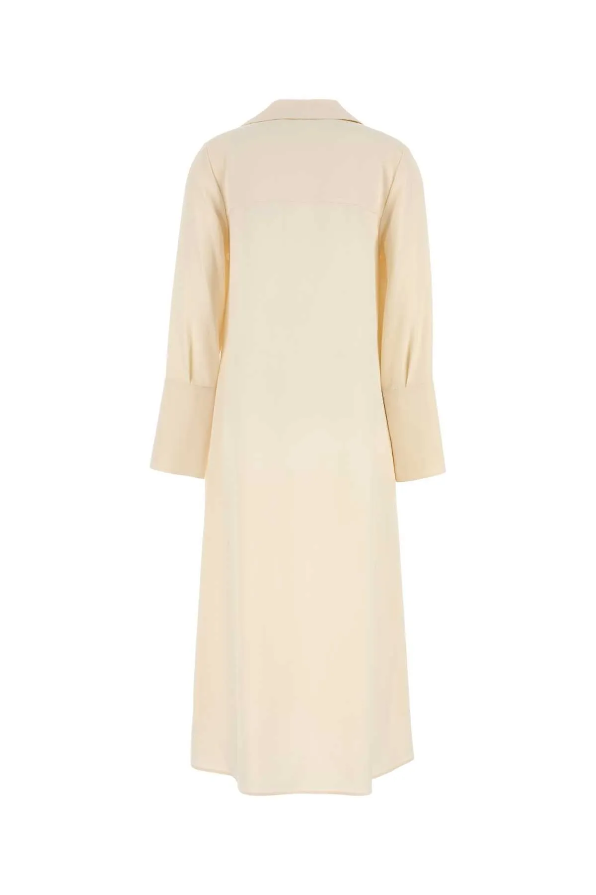 CREAM STRETCH SILK OSSOLA DRESS sold by Lord & Taylor product image thumbnail 2