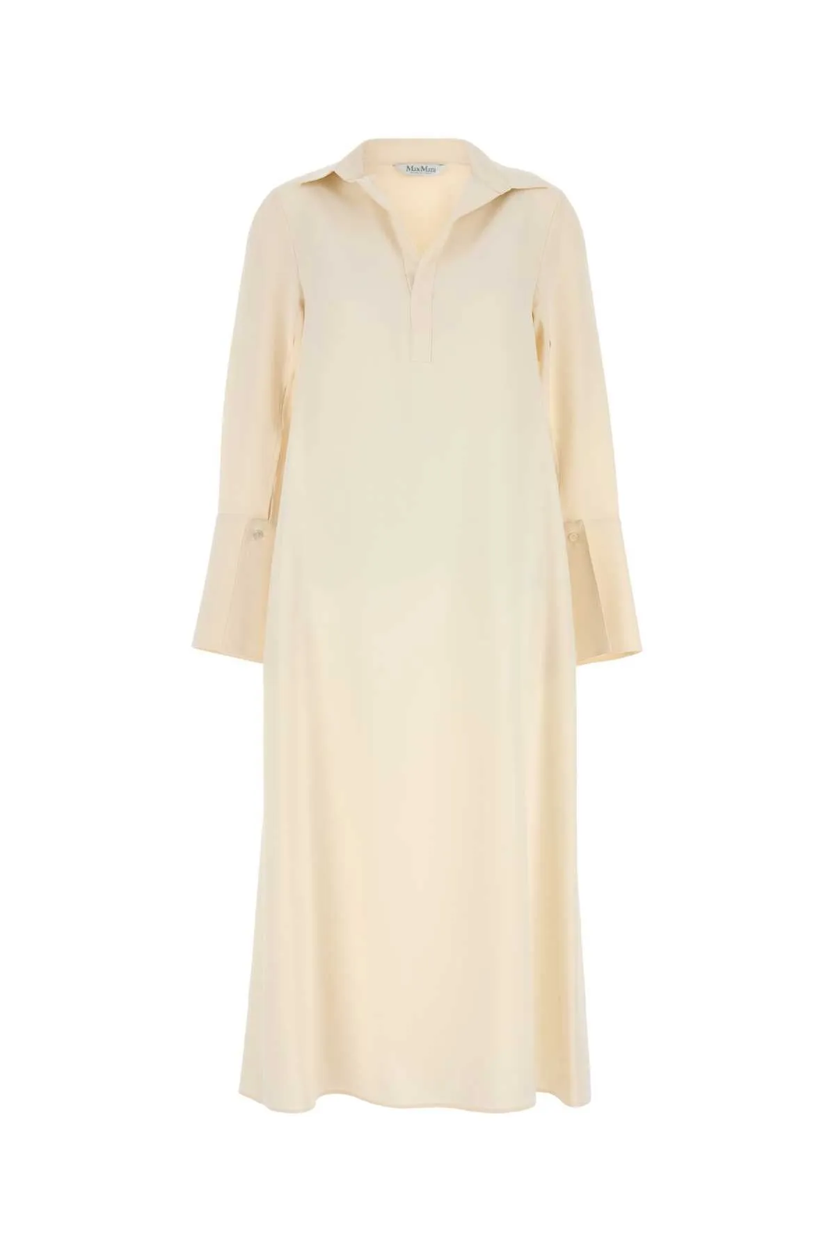 CREAM STRETCH SILK OSSOLA DRESS sold by Lord & Taylor