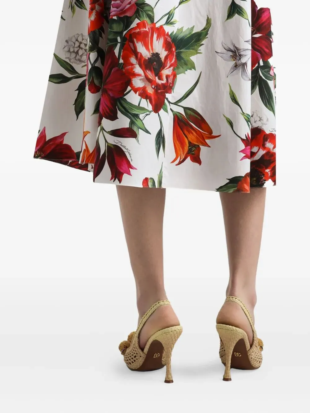 ANEMONI PRINT COTTON MIDI SKIRT sold by Lord & Taylor product image thumbnail 5
