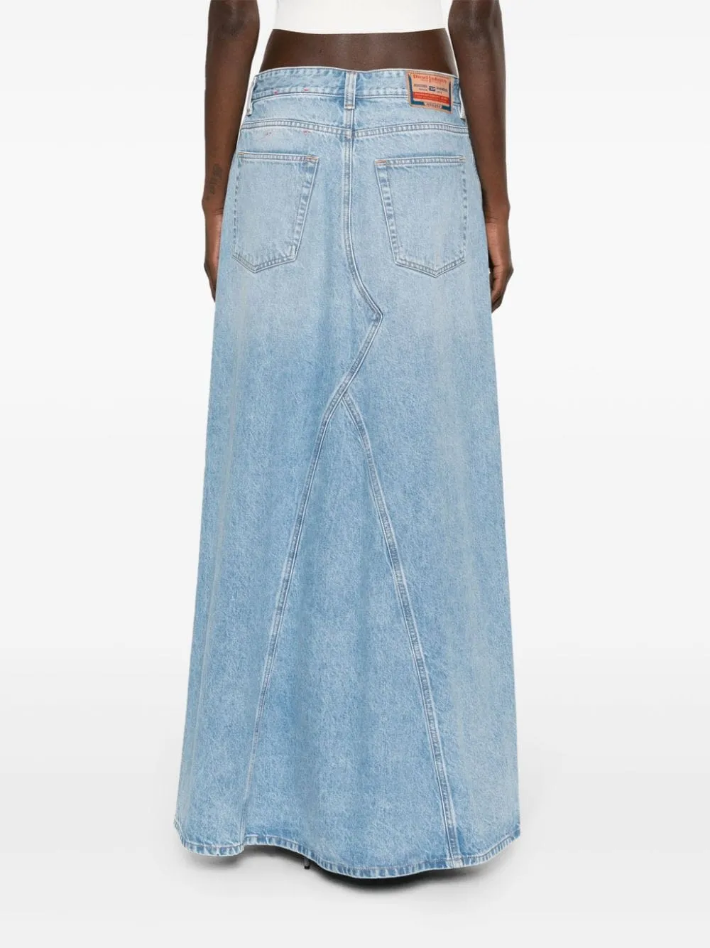 DENIM LONG SKIRT sold by Lord & Taylor product image thumbnail 2