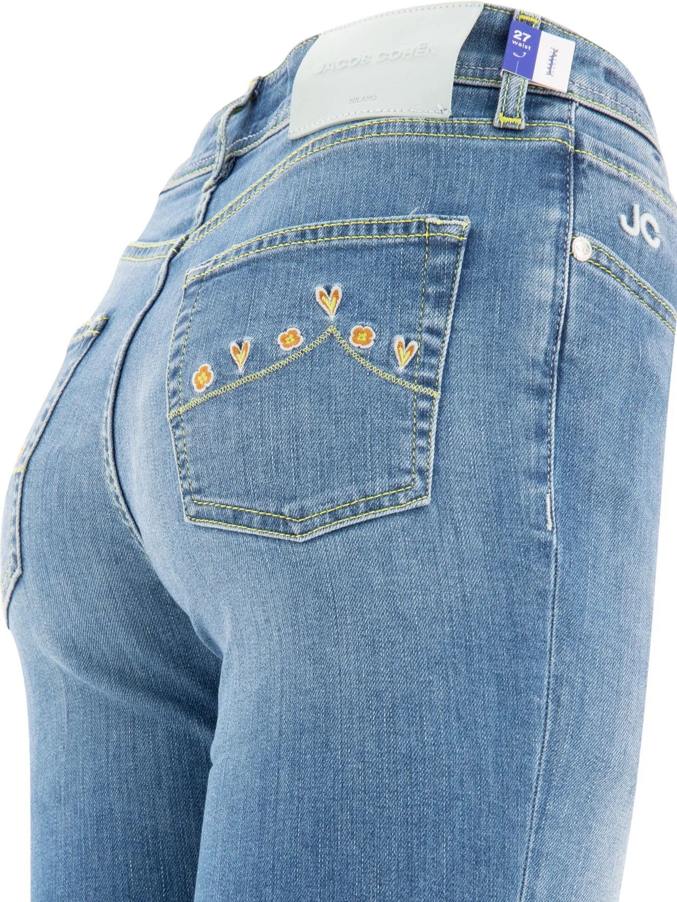 "VICTORIA CROP" JEANS sold by Lord & Taylor product image thumbnail 3