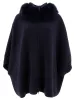 WOOL AND CASHMERE PONCHO sold by Lord & Taylor