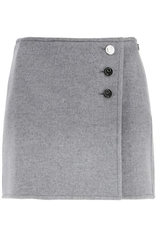 T MONOGRAM MINI SKIRT sold by Lord & Taylor