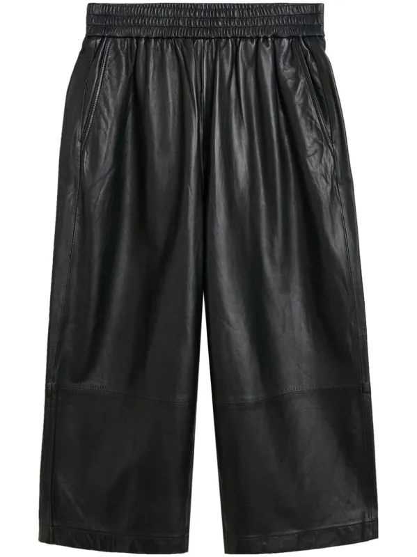 EAGLE LEATHER CROPPED TROUSERS sold by Lord & Taylor