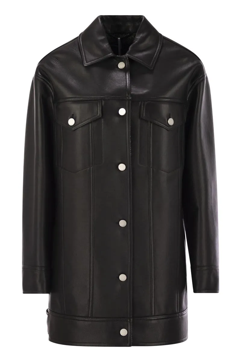 GIRINO - NAPPA LEATHER OVER JACKET sold by Lord & Taylor