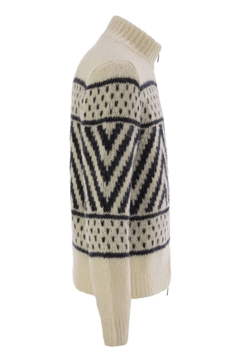 ALPACA AND COTTON YARN JERSEY sold by Lord & Taylor product image thumbnail 3