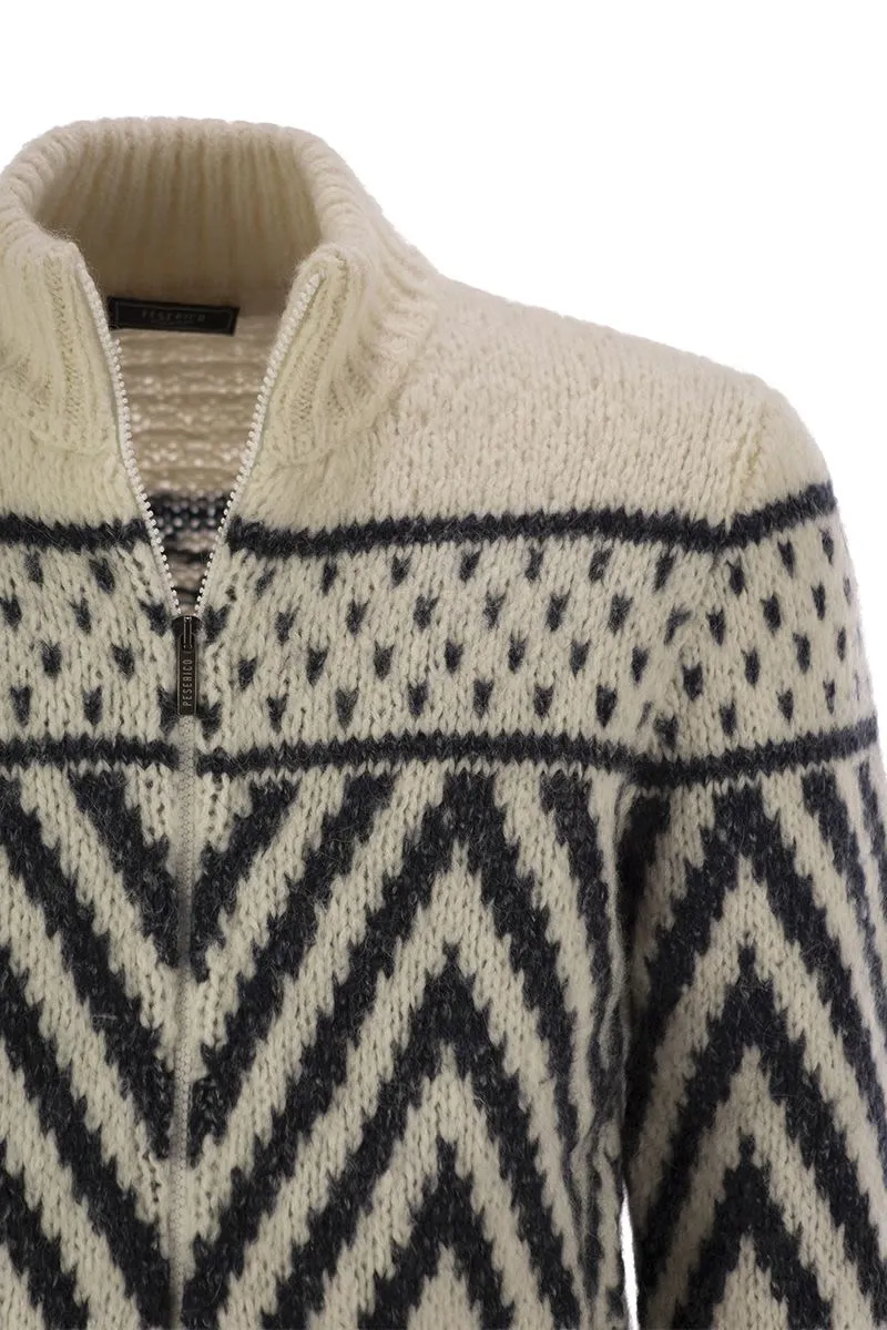 ALPACA AND COTTON YARN JERSEY sold by Lord & Taylor product image thumbnail 4