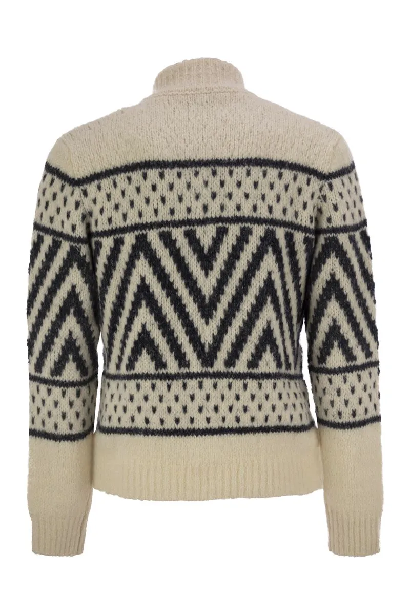 ALPACA AND COTTON YARN JERSEY sold by Lord & Taylor product image thumbnail 2