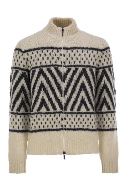 ALPACA AND COTTON YARN JERSEY sold by Lord & Taylor