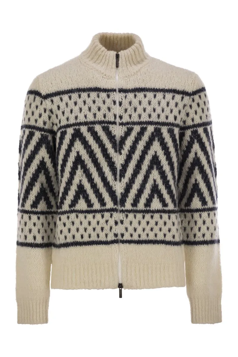 ALPACA AND COTTON YARN JERSEY sold by Lord & Taylor