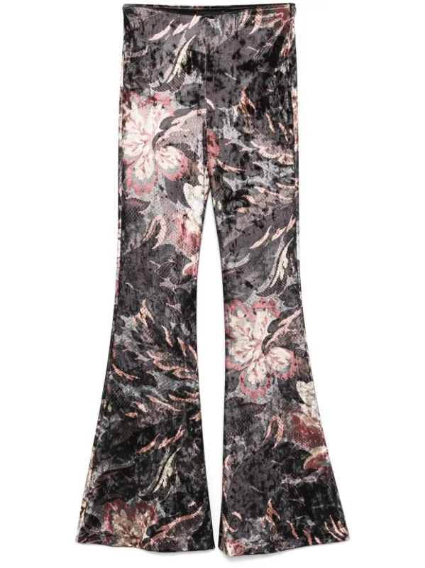 PRINTED FLARED TROUSERS sold by Lord & Taylor