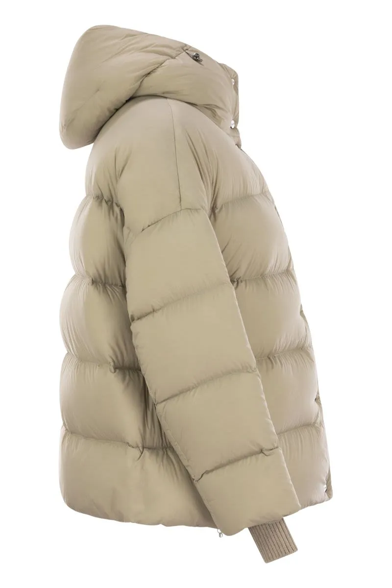 NYLON MICROFIBRE BOMBER JACKET sold by Lord & Taylor product image thumbnail 3