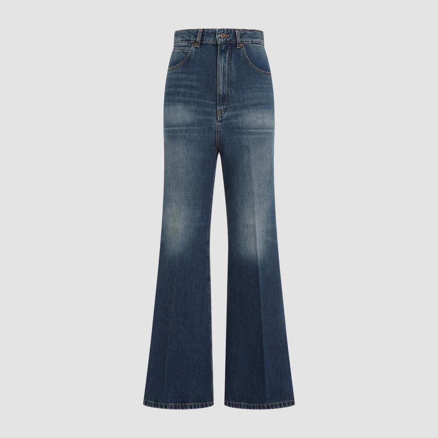 WIDE LEG KICK JEANS sold by Lord & Taylor product image thumbnail 2