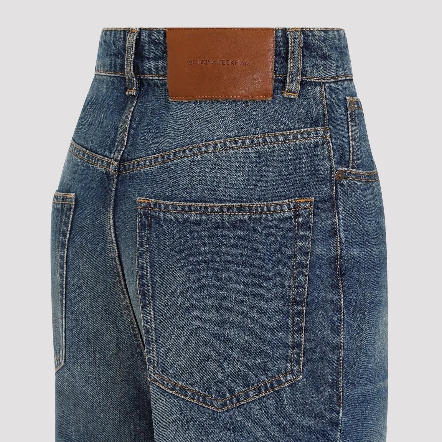 WIDE LEG KICK JEANS sold by Lord & Taylor product image thumbnail 4