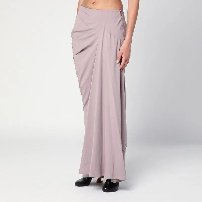 PINK LONG DRAPED SKIRT sold by Lord & Taylor product image thumbnail 3