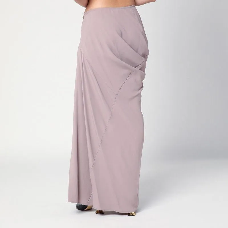 PINK LONG DRAPED SKIRT sold by Lord & Taylor product image thumbnail 4
