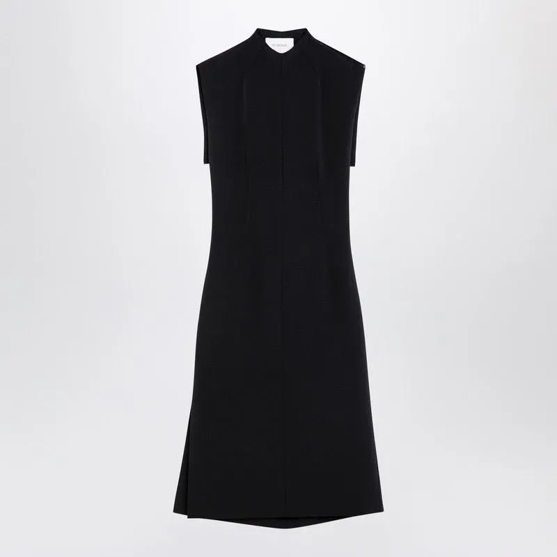 BLACK WOOL BLEND SLEEVELESS DRESS sold by Lord & Taylor