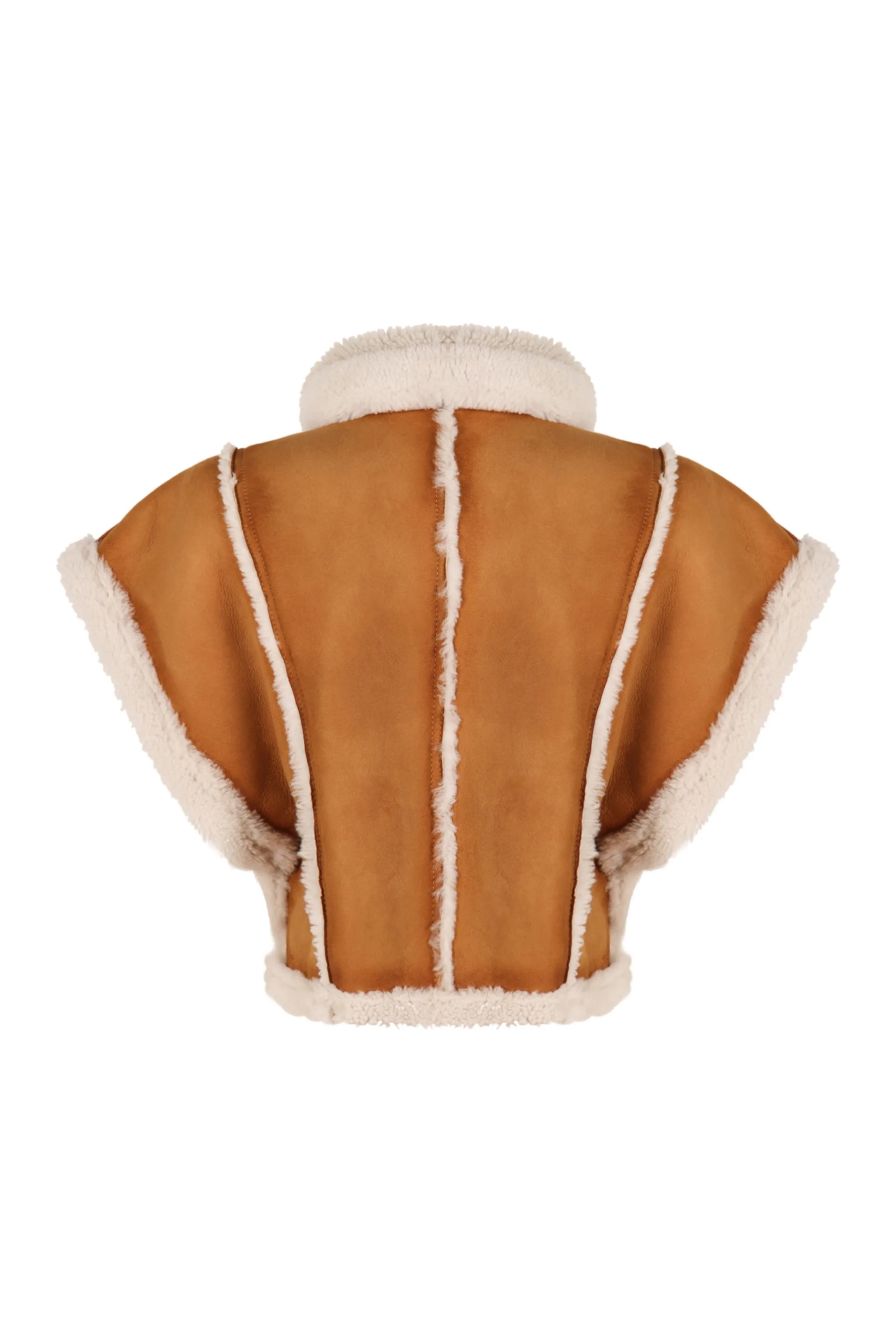 SHORT SHEEPSKIN JACKET sold by Lord & Taylor product image thumbnail 2