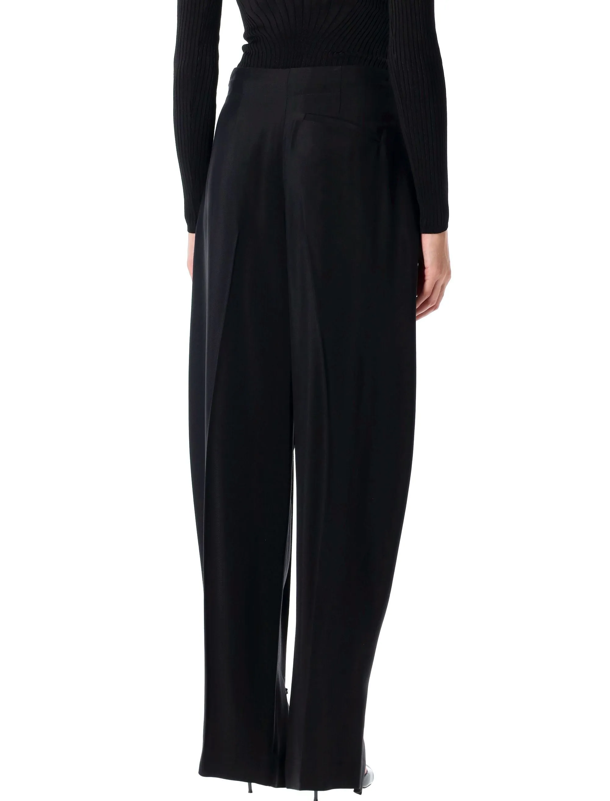 PIERCED LOOSE TAILORED TROUSERS sold by Lord & Taylor product image thumbnail 2