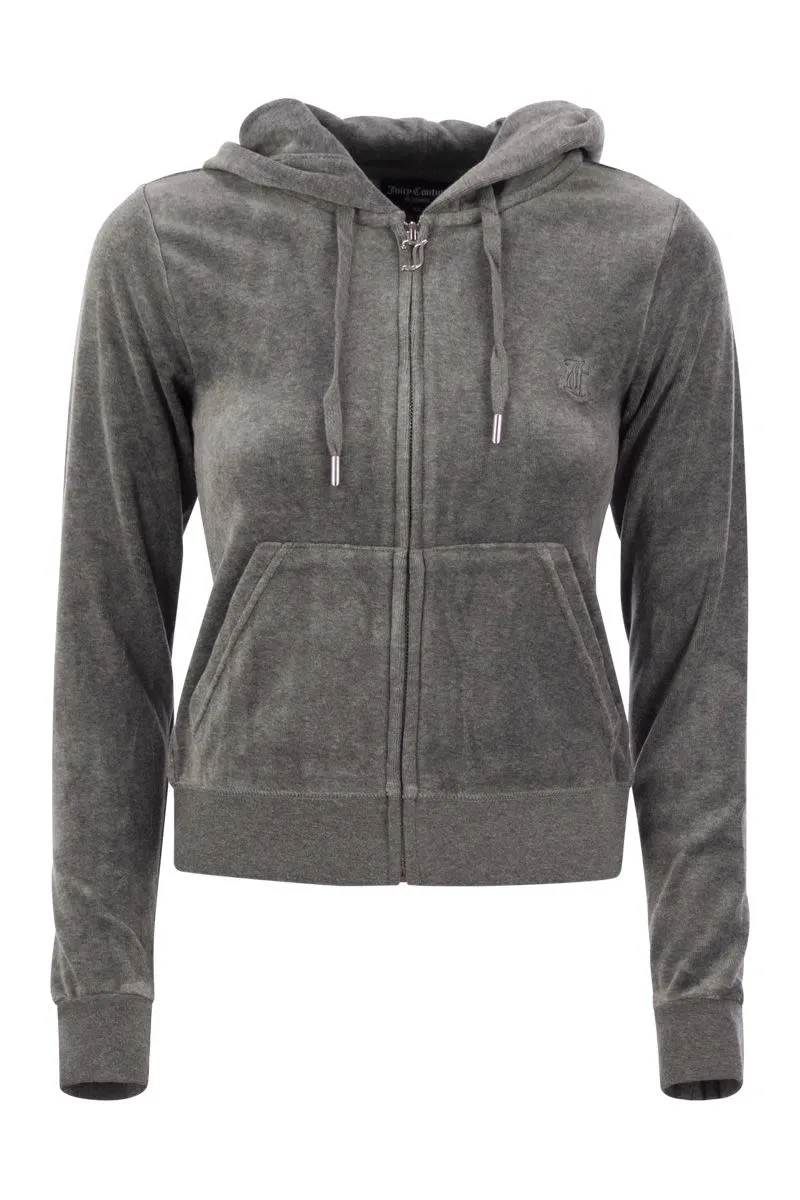 COTTON VELVET HOODIE sold by Lord & Taylor