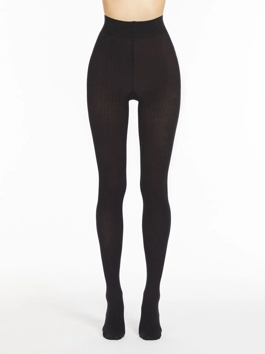 ZAVORRA - RIBBED COTTON TIGHTS sold by Lord & Taylor product image thumbnail 2