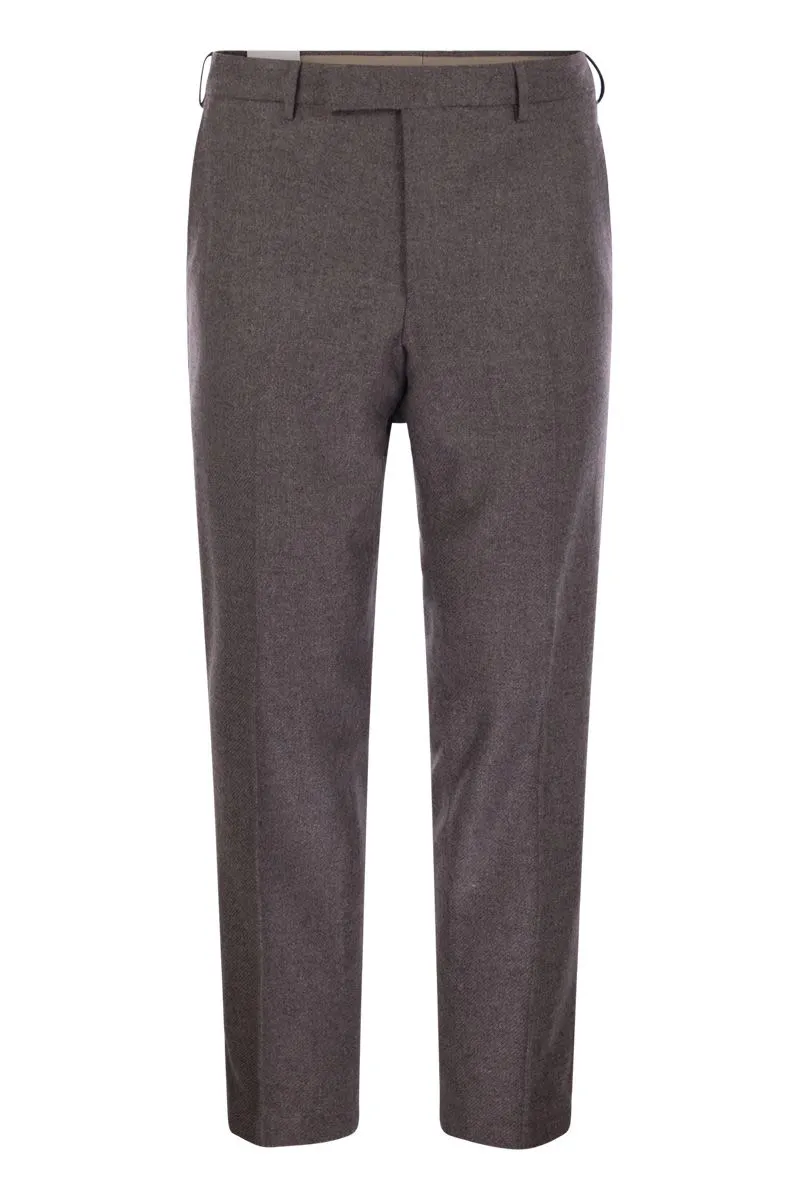 REBEL - WOOL AND SILK FLANNEL TROUSERS sold by Lord & Taylor