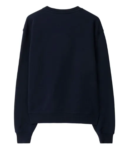 NAVY BLUE COTTON CREW NECK sold by Lord & Taylor product image thumbnail 3